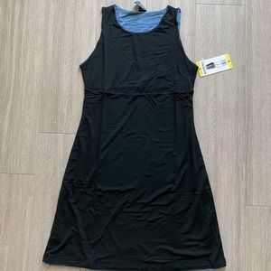 NEW 32 Degrees reversible black/blue dress - bundle of two dresses